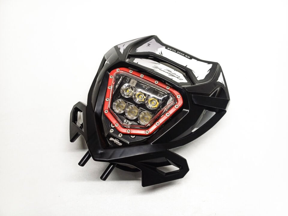 BETA RR-XTRAINER 2020-2024 Motoes HighPower LED Far M6 Serisi RED