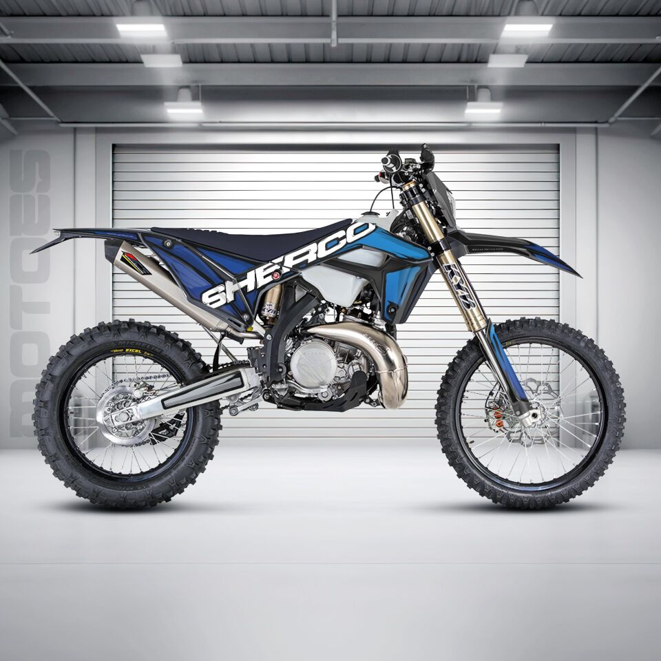 Sherco Modelleri için Grafik Kiti - Soft Horizon SE-SEF 2017-2021 - Standart Parlaklık