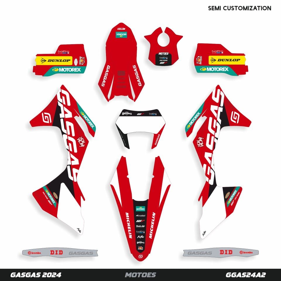 Gasgas Modelleri için Grafik Kiti