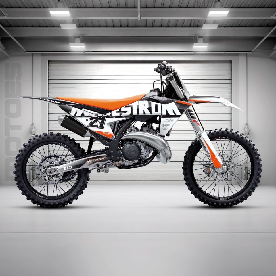 KTM Modelleri için Grafik Kiti - Cyber Rift