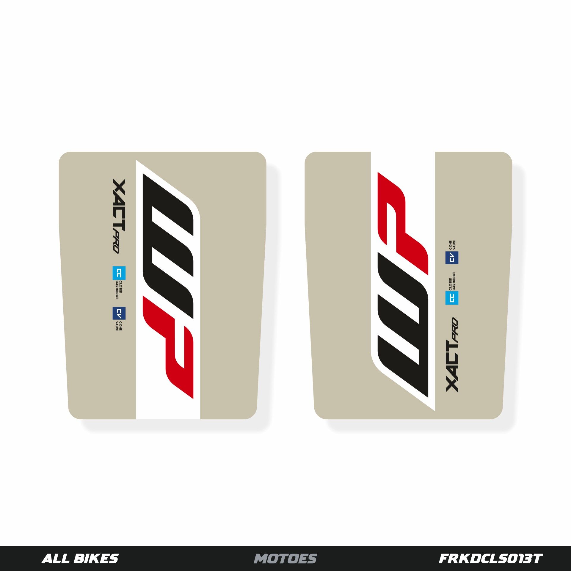 WP SÜSPANSİYON STİCKER SETİ - ŞEFFAF