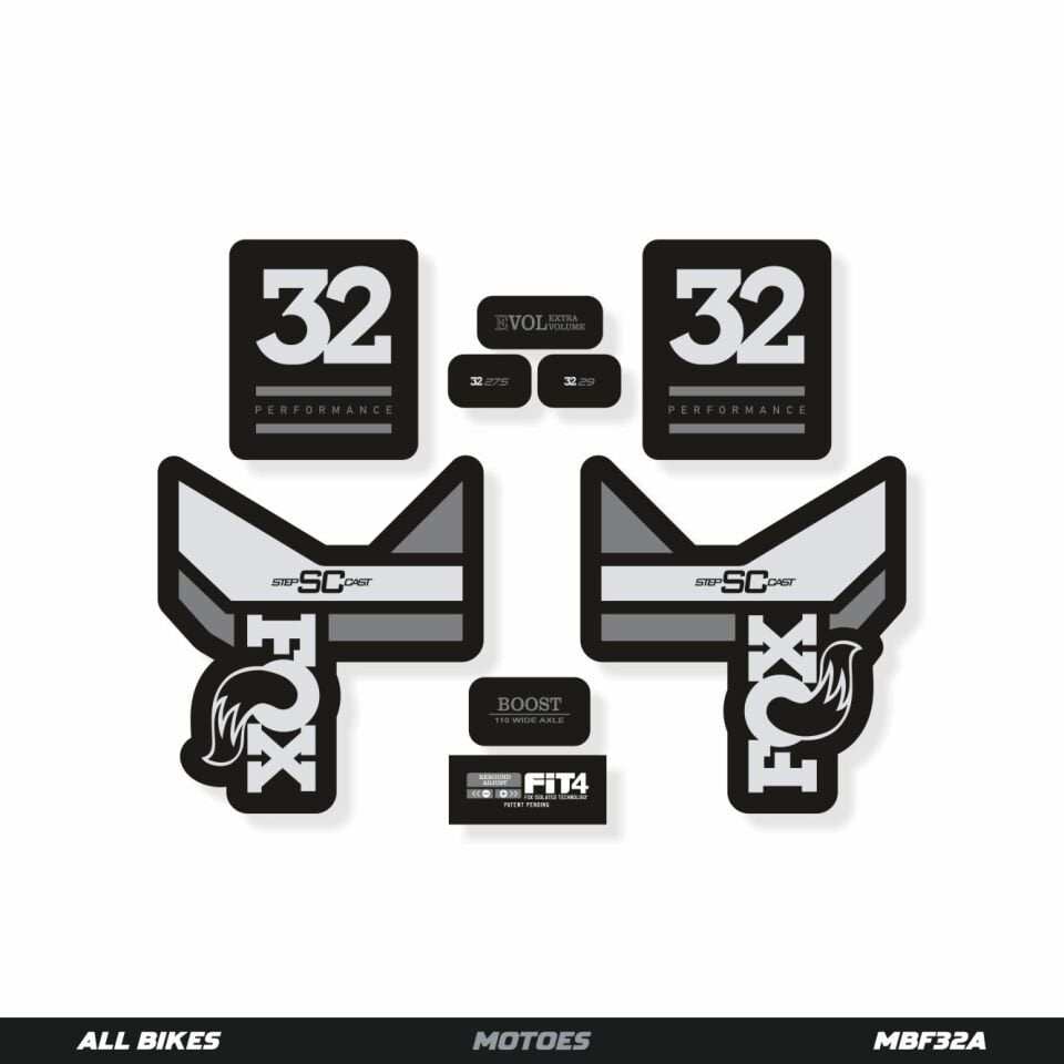 FOX 32 MTB ÇATAL ÇIKARTMA SETİ