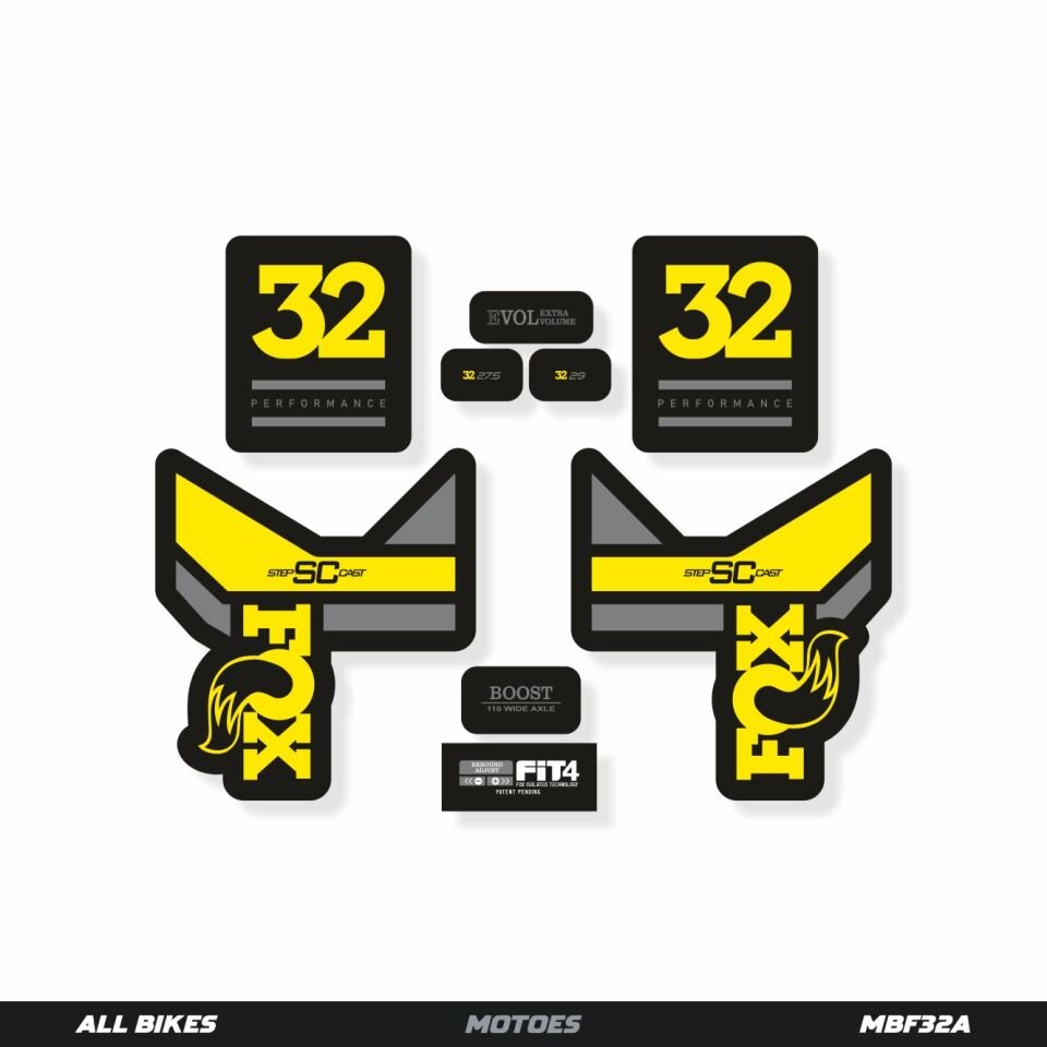 FOX 32 MTB ÇATAL ÇIKARTMA SETİ