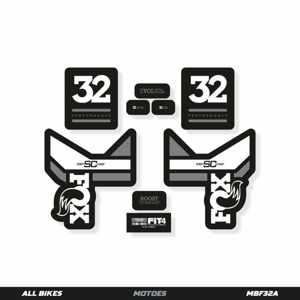 FOX 32 MTB ÇATAL ÇIKARTMA SETİ