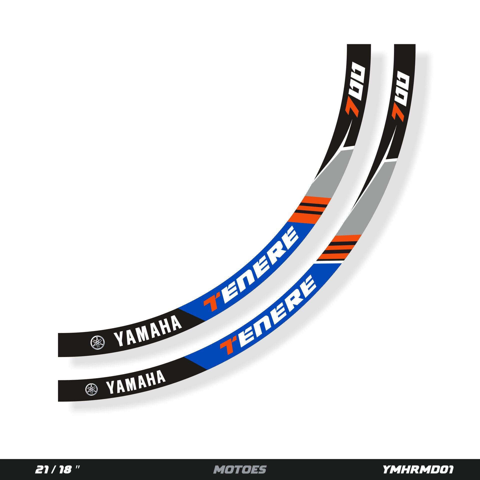 MOTOES JANT ÇIKARTMA SETİ - YAMAHA İÇİN