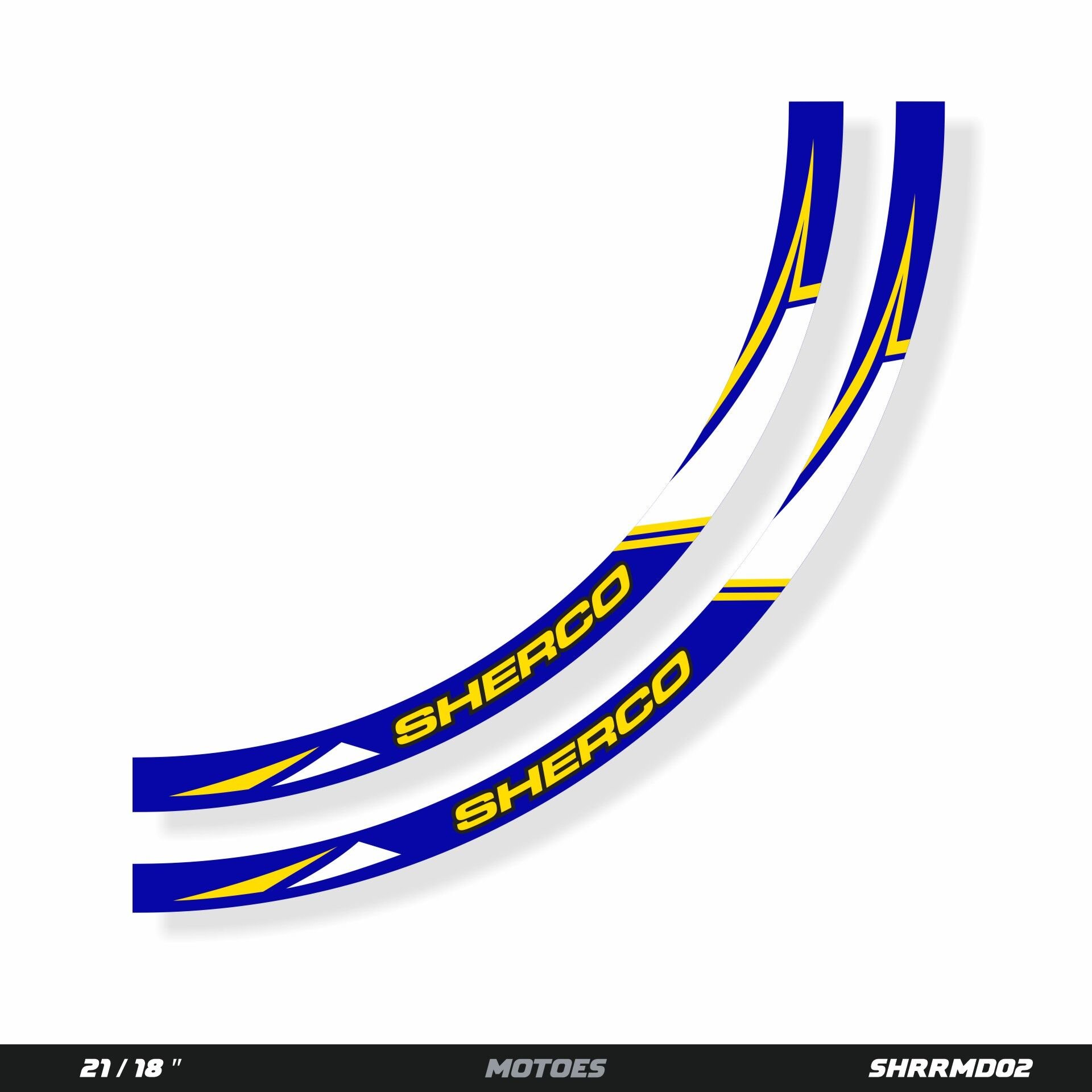 MOTOSİKLET JANT ÇIKARTMA KİTİ - SHERCO İÇİN