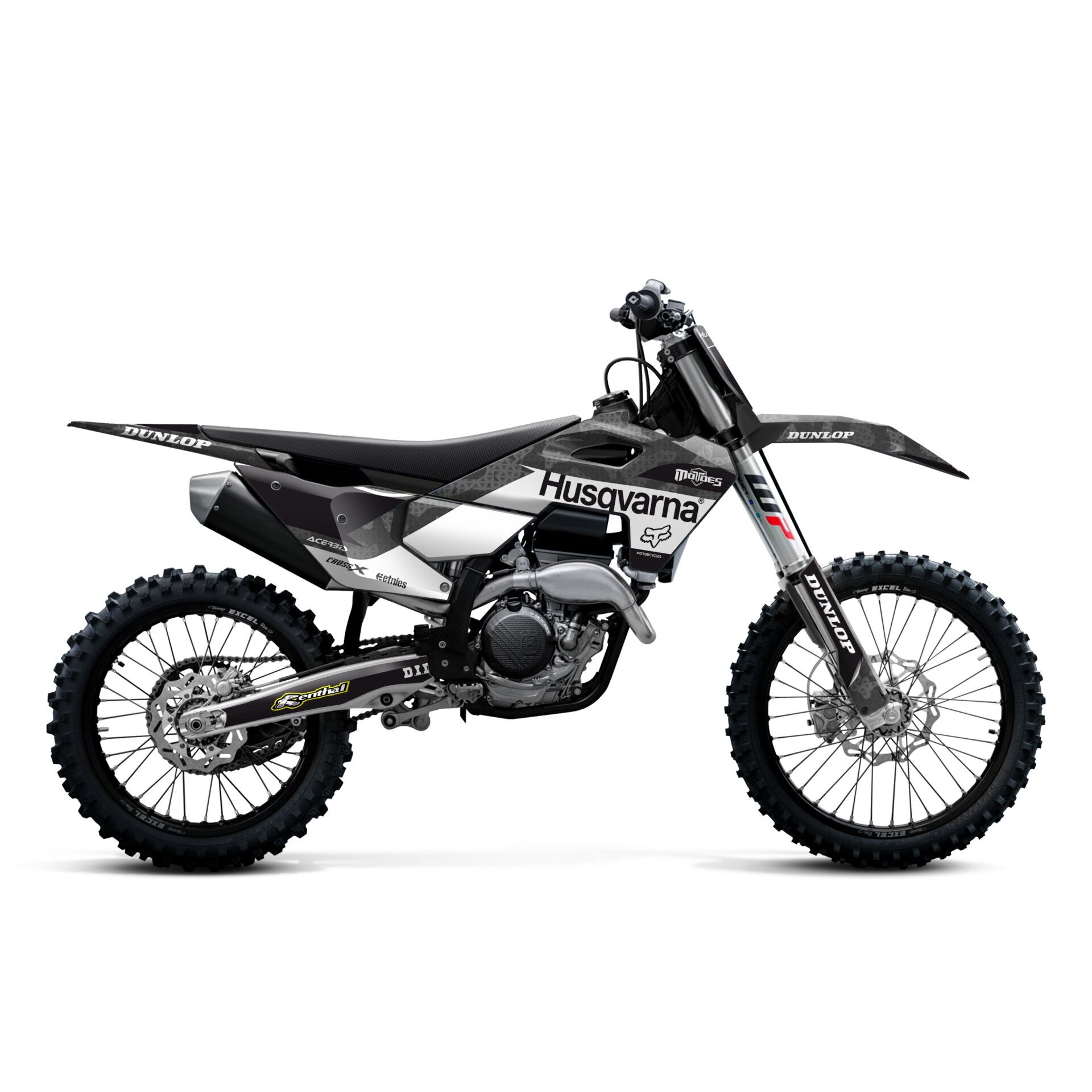 Husqvarna Modelleri için Grafik Kiti TE-FE 2013-2016 - Standart Mat