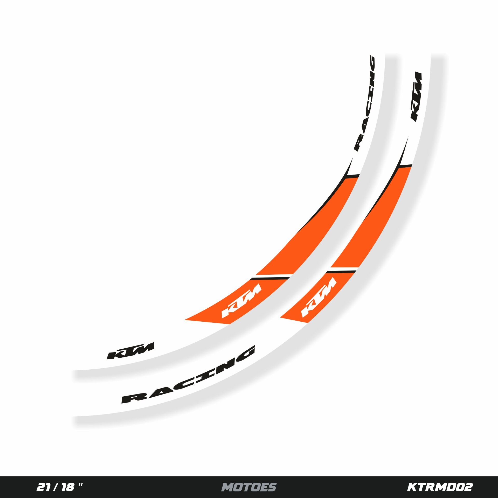 MOTOES JANT ÇIKARTMA SETİ - KTM İÇİN