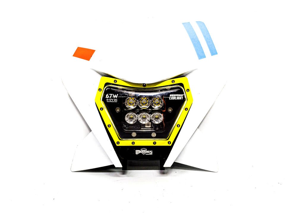 KTM 2024-2025 Motoes HighPower Led Far M6 Serisi Black