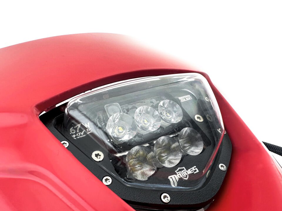 GASGAS EC-ECF 2021-2023 Motoes HighPower Led Far M6 Serisi RED