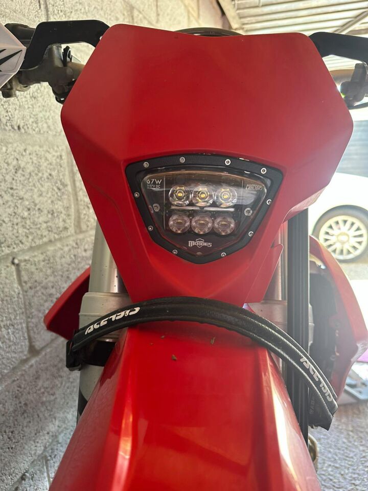 GASGAS EC-ECF 2021-2023 Motoes HighPower Led Far M6 Serisi BLACK