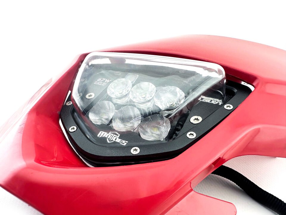 GASGAS EC-ECF 2021-2023 Motoes HighPower Led Far M6 Serisi BLACK