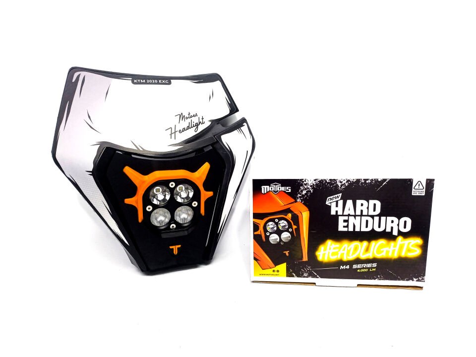 KTM 2017-2023 Motoes LED Far M4 Serisi BLACK