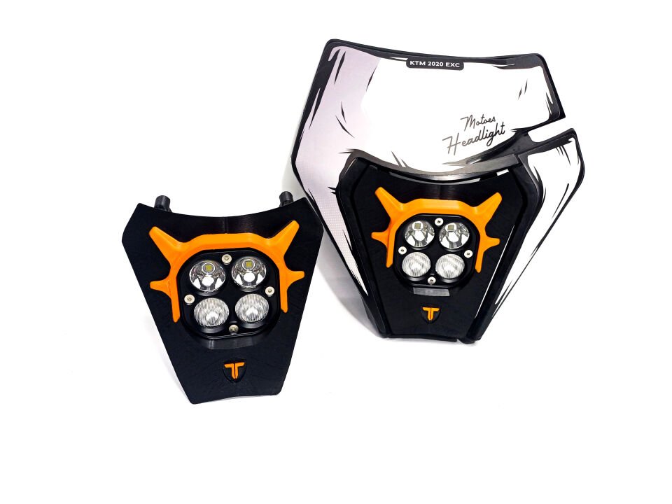 KTM 2017-2023 Motoes LED Far M4 Serisi BLACK