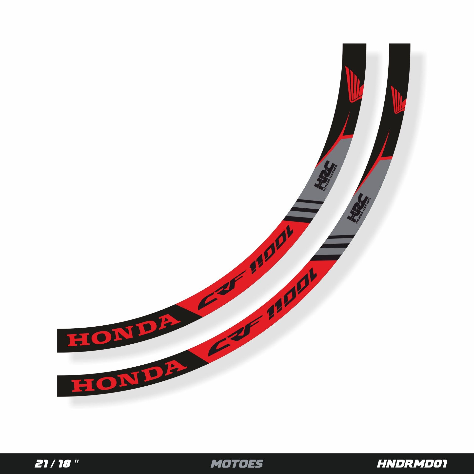 MOTOES JANT ÇIKARTMA SETİ - HONDA İÇİN