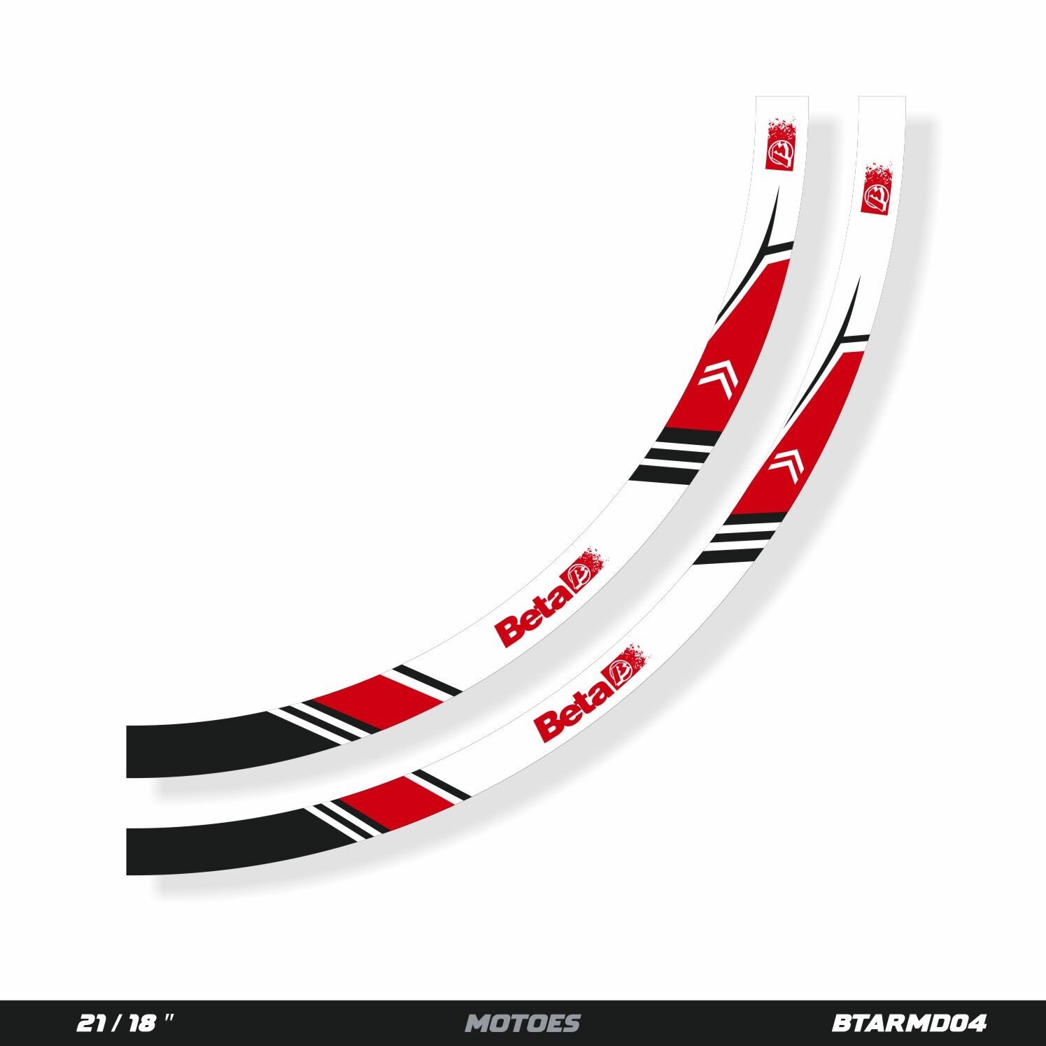 MOTOES JANT ÇIKARTMA SETİ - BETA İÇİN