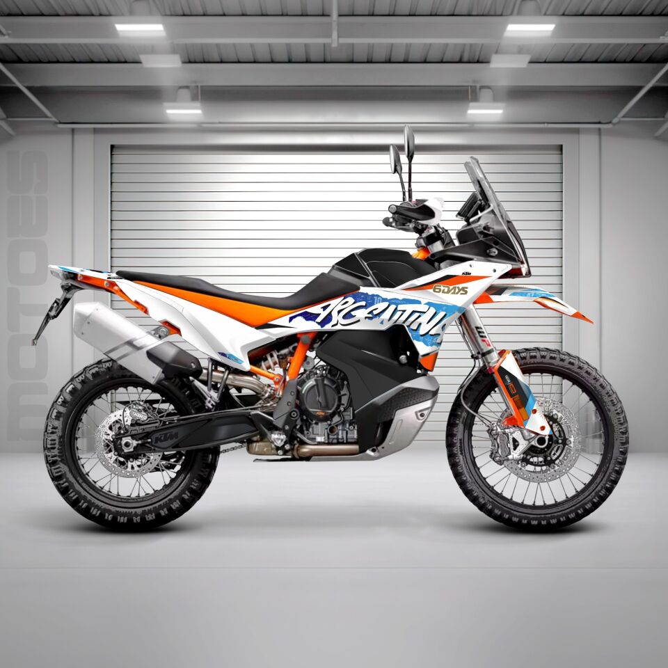 KTM ADV Modelleri için Grafik Seti 790 Enduro Adventure S 2023-2024 - Standart Matte