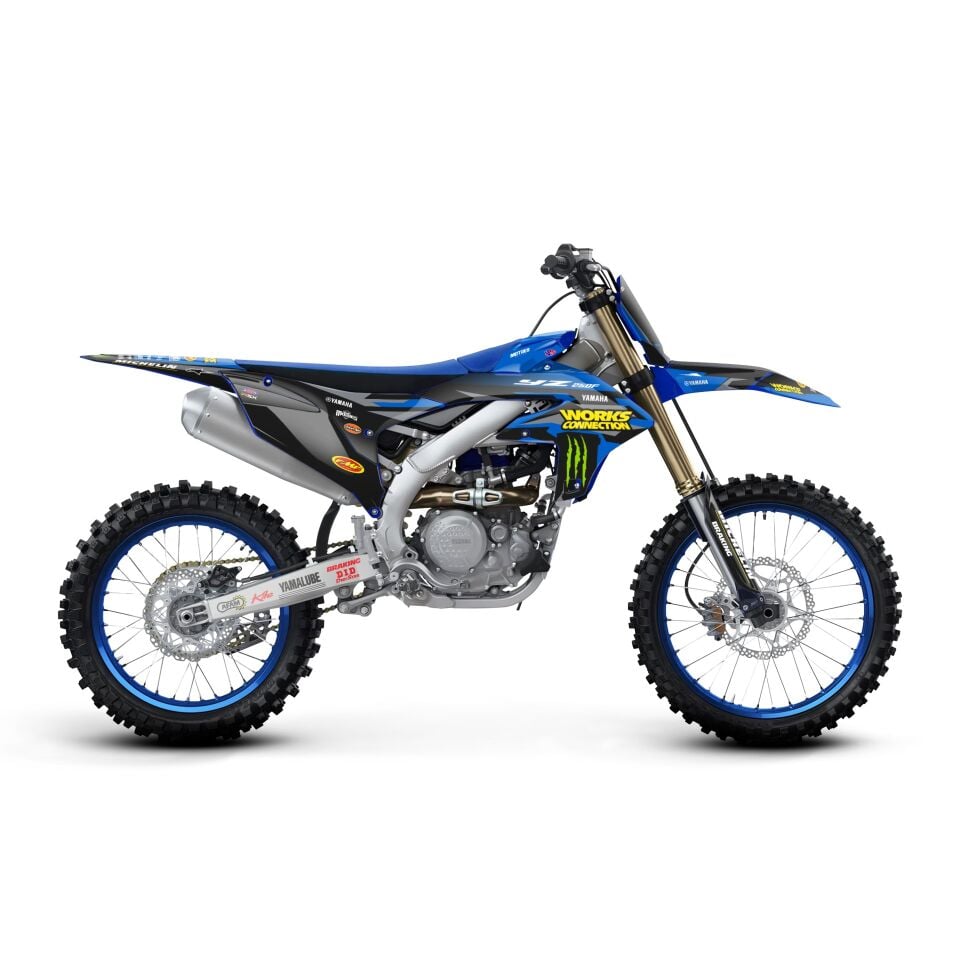 Yamaha YZ Modelleri İçin Grafik Kiti YZ 250 2015-2021 - Standart Matte - Full Coverage