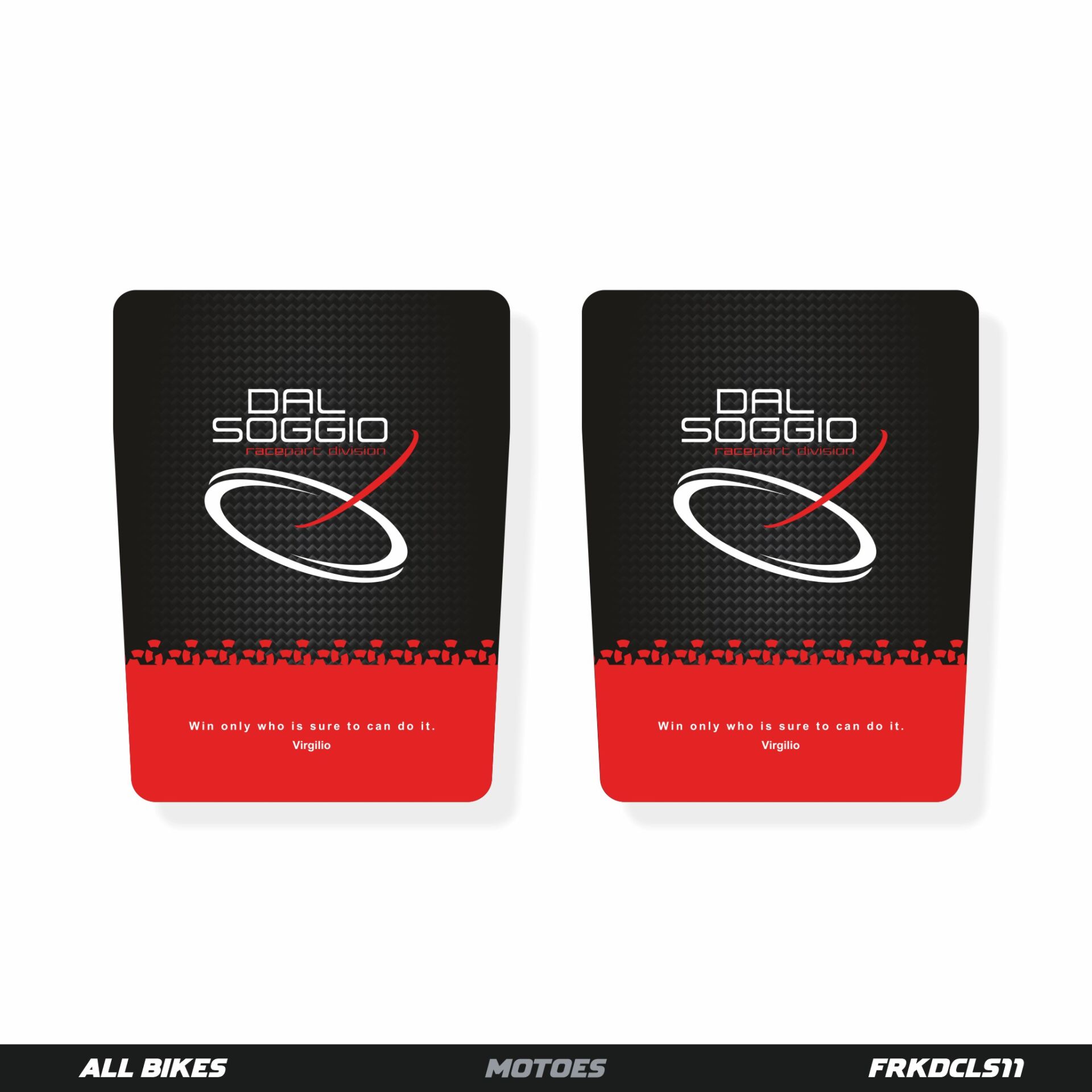 SÜSPANSİYON STİCKER SETİ - SİYAH