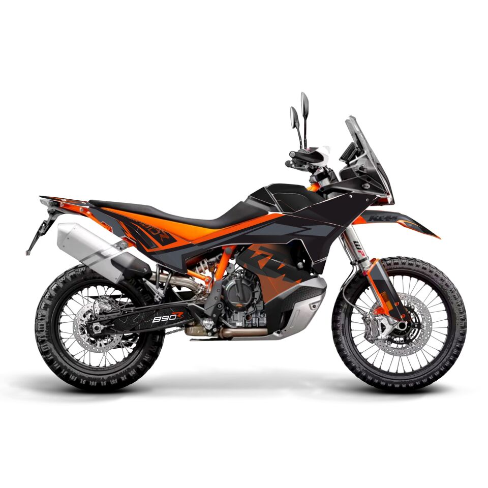 KTM ADV Modelleri için Grafik Kiti 790 Enduro Adventure R 2023-2024 - Standart Gloss