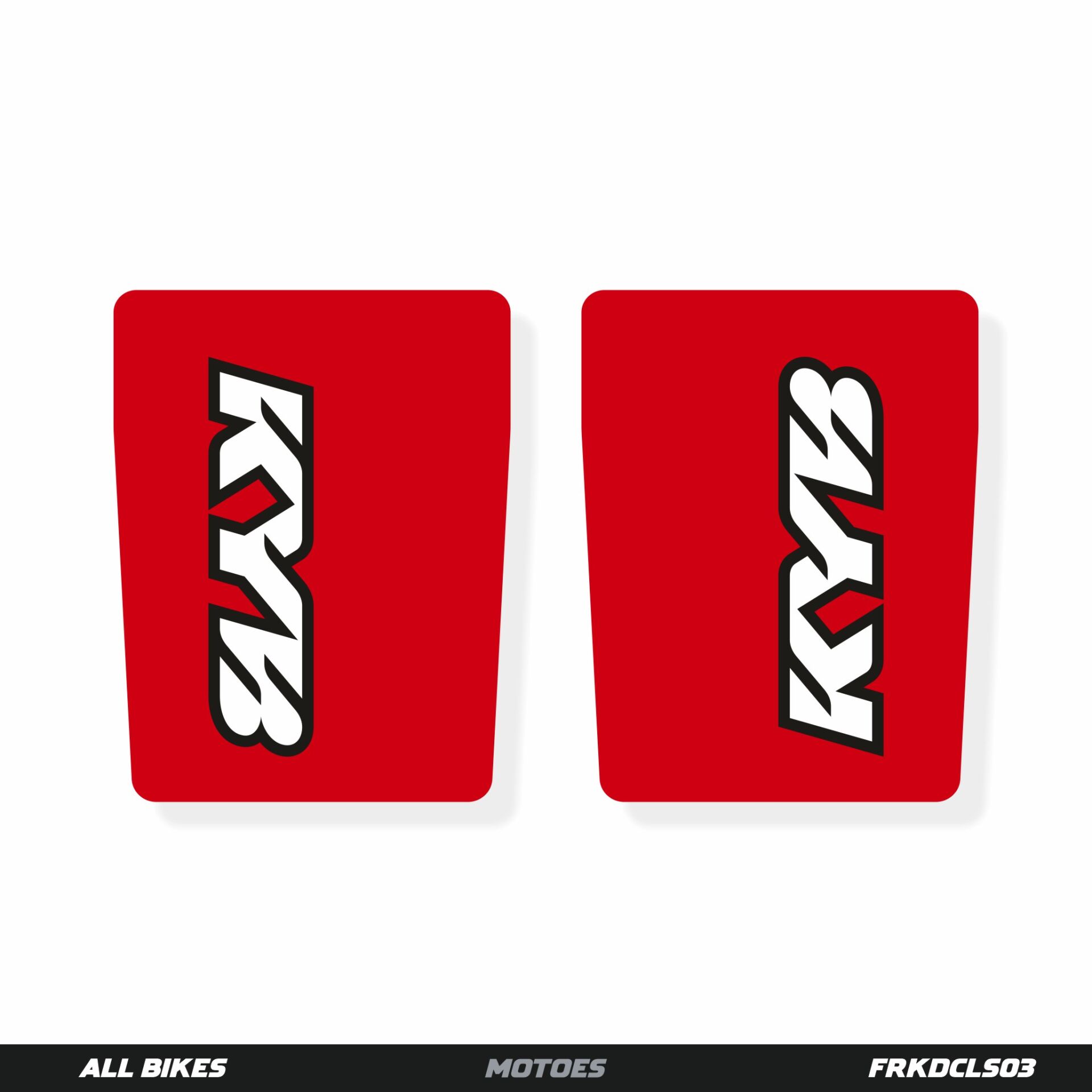 KYB ÇATAL ÇIKARTMA SETİ - KIRMIZI