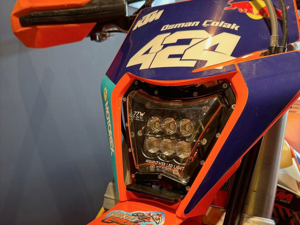 KTM 2017-2023 Motoes HighPower Led Far M6 serisi ORANGE