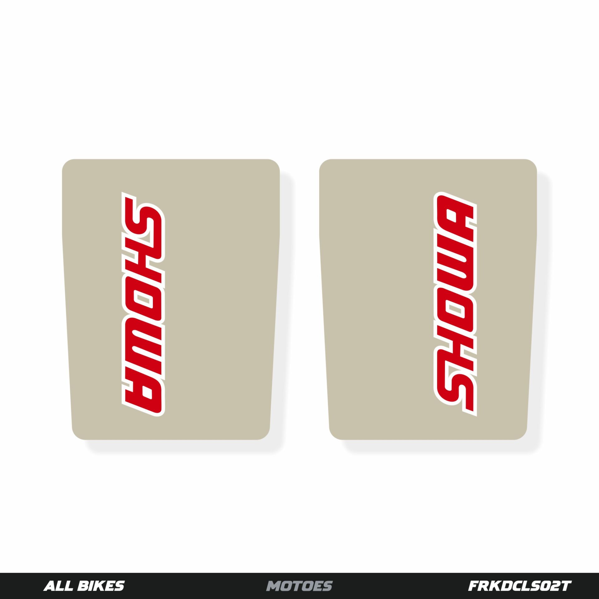 SHOWA ÇATAL ÇIKARTMA SETİ - ŞEFFAF