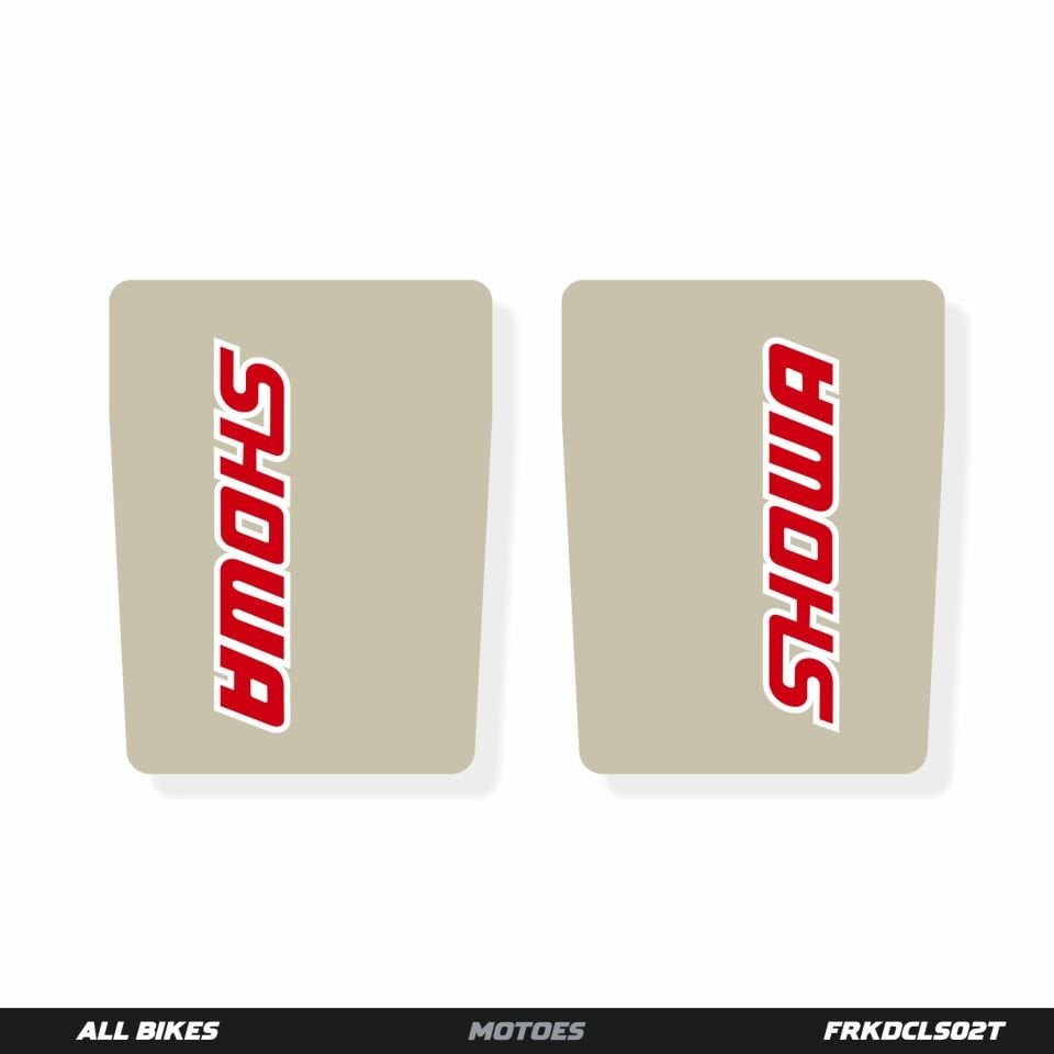 SHOWA SÜSPANSİYON STİCKER SETİ - ŞEFFAF