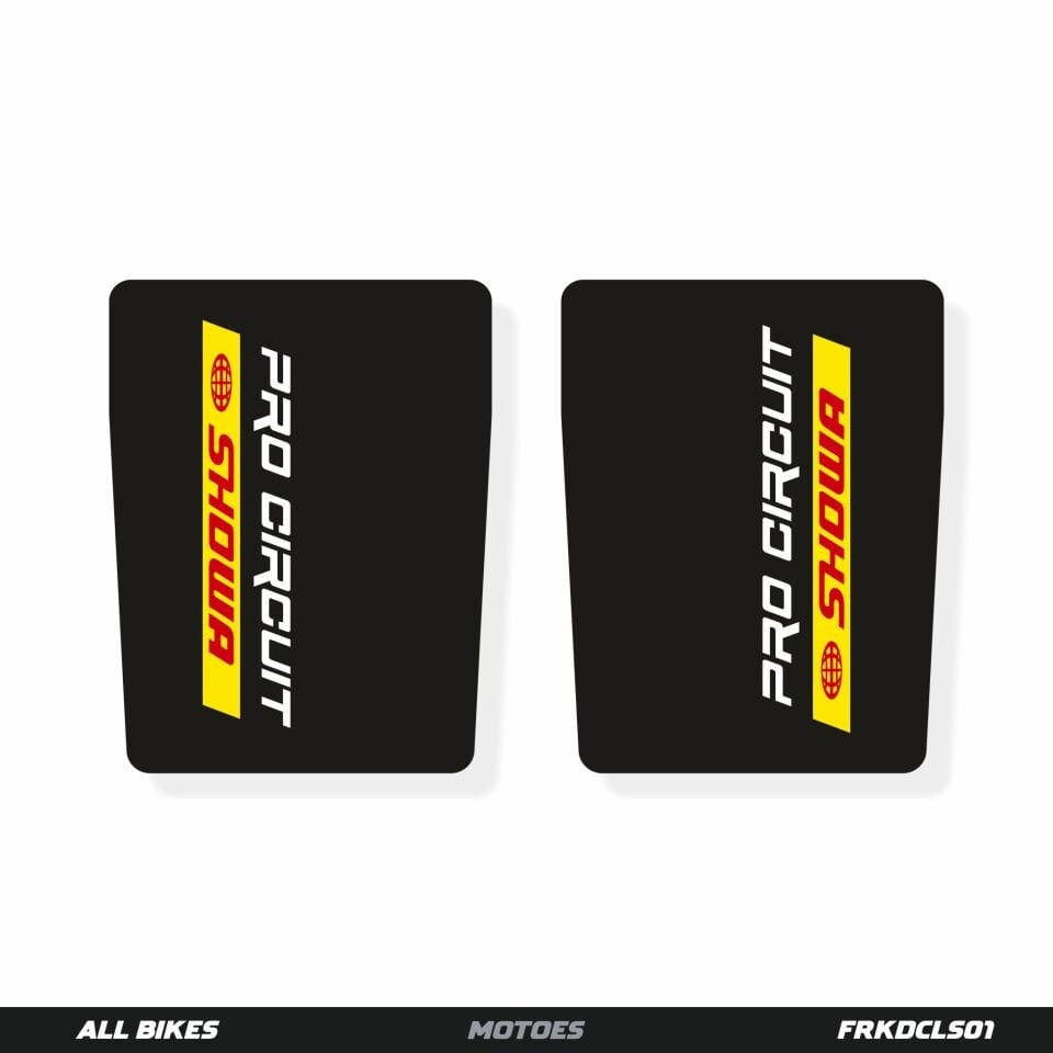 PRO SÜSPANSİYON STİCKER SETİ - SİYAH