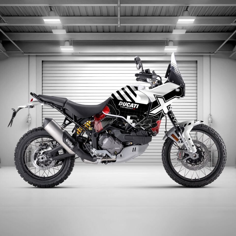 DUCATI DESERT X'E UYGUN GRAFİK KİT