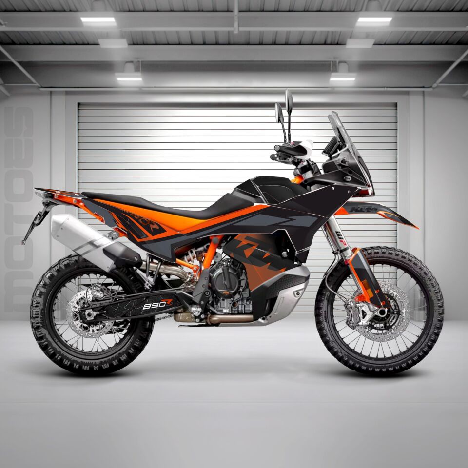 KTM ADV Modelleri için Grafik Kiti 1290 Super Adventure S 2021-2024 - Standart Matte