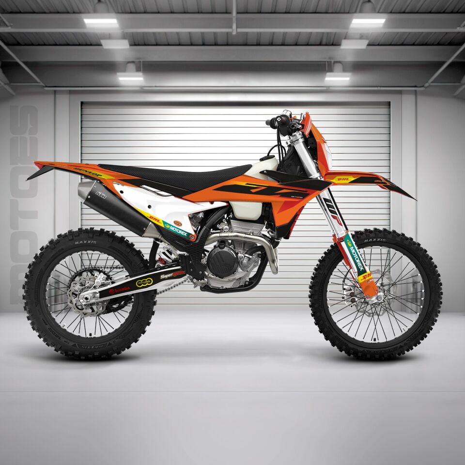 KTM Modelleri için Grafik Kiti SX/SX-F/XC/XC-F 2019-2022 - Standart Parlaklık