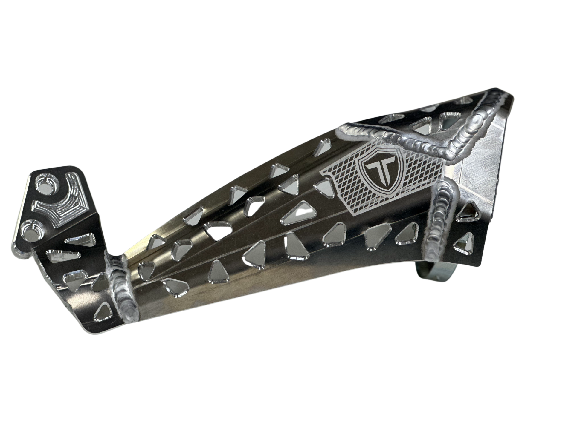 KTM HUSKY GASGAS 2T 2023-2026 Salyangoz Koruma Üst Uzatma SILVER (natural)