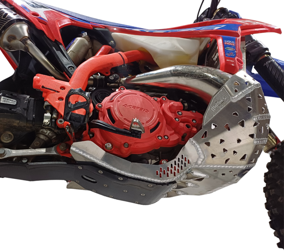 Beta 2020-2026 RR-RC-XPRO için Boru Korumalı Karter Plakası Link Guard Including