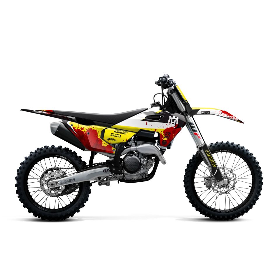 Husqvarna Modelleri için Grafik Kiti - Revenge Code TE-FE 2013-2016 - Standart Mat