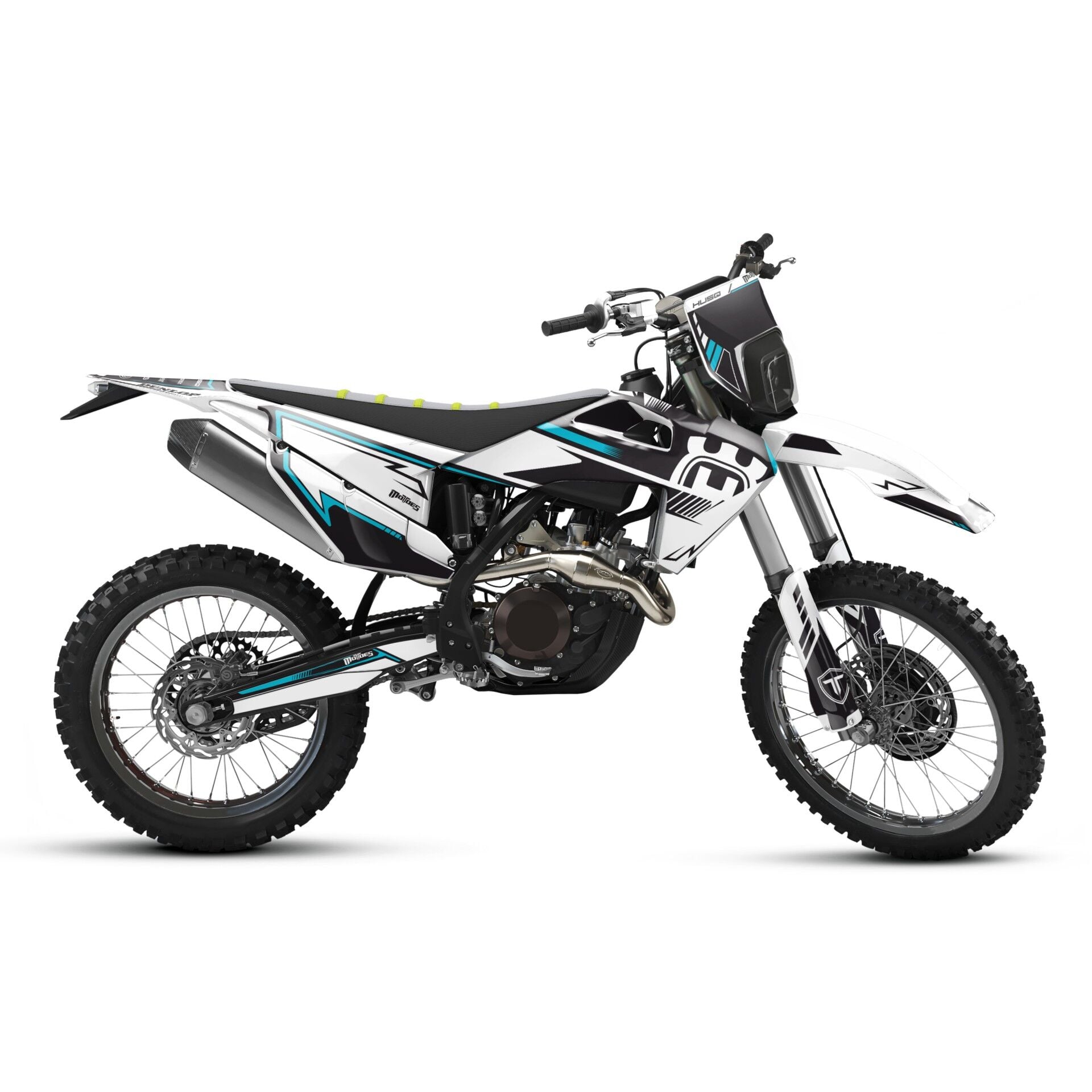 Husqvarna Modelleri için Grafik Kiti TC85 2015-2017 - Standart Mat - Seçenek 2