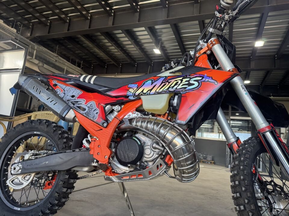 KTM, Husqvarna, GasGas 250/300 2T 2023-2026 TBI Salyangoz Tel Koruma Taban+Tel Koruma ve Link Koruma