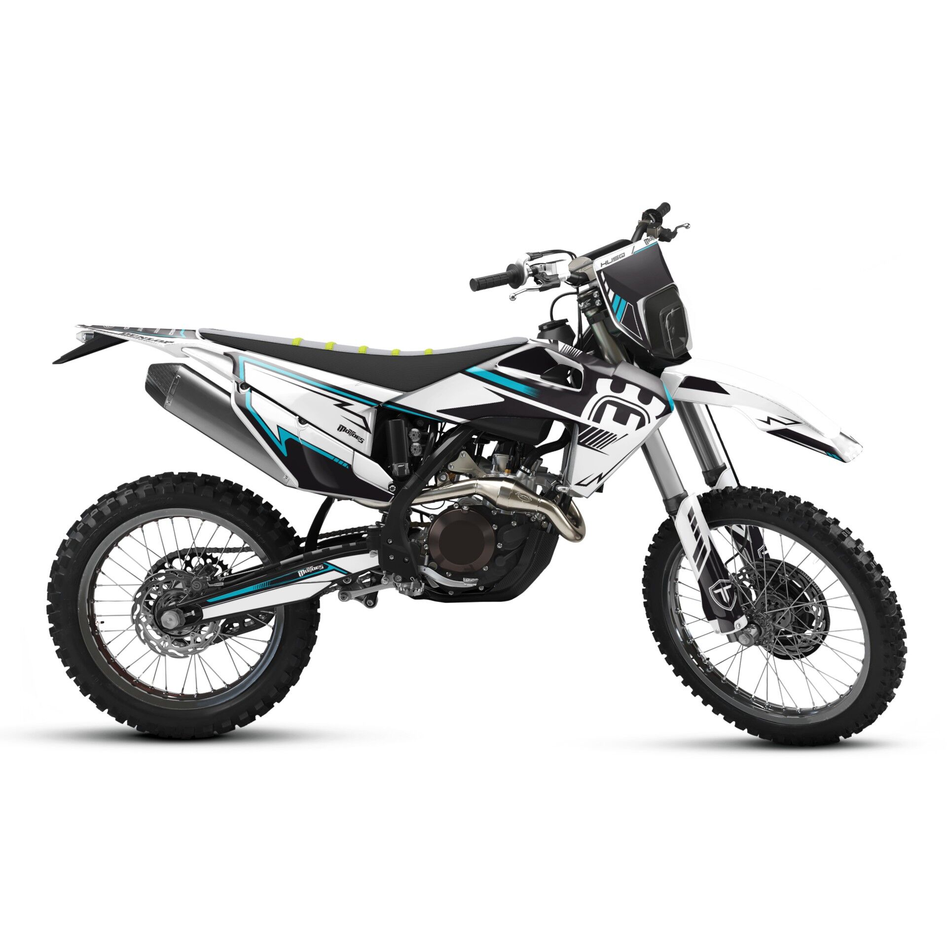 Husqvarna Modelleri için Grafik Kiti TC85 2018-2024 - Standart Parlaklık - Seçenek 1