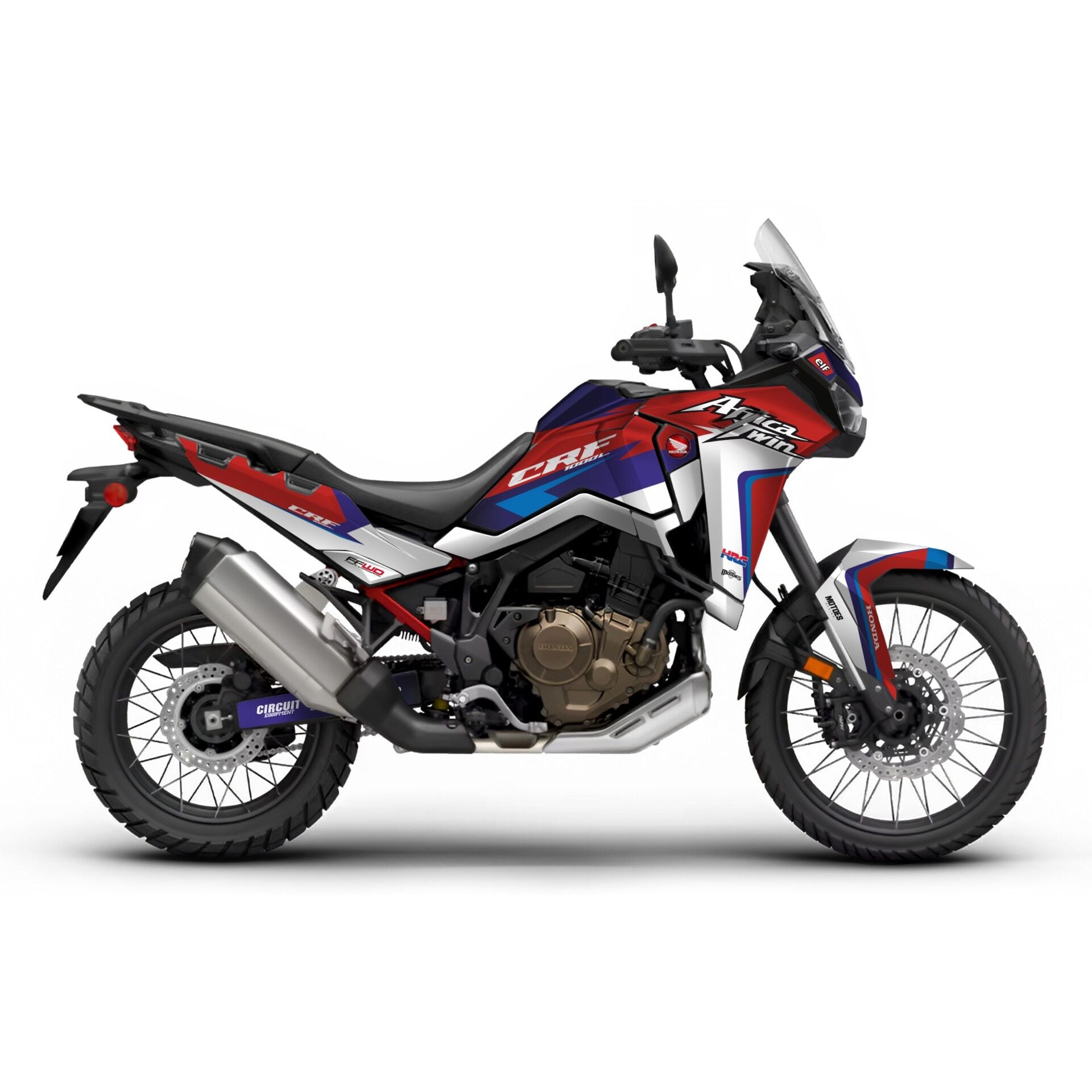 Honda Africa Twin için Grafik Kiti Africa Twin 2016-2019 - Standart Mat
