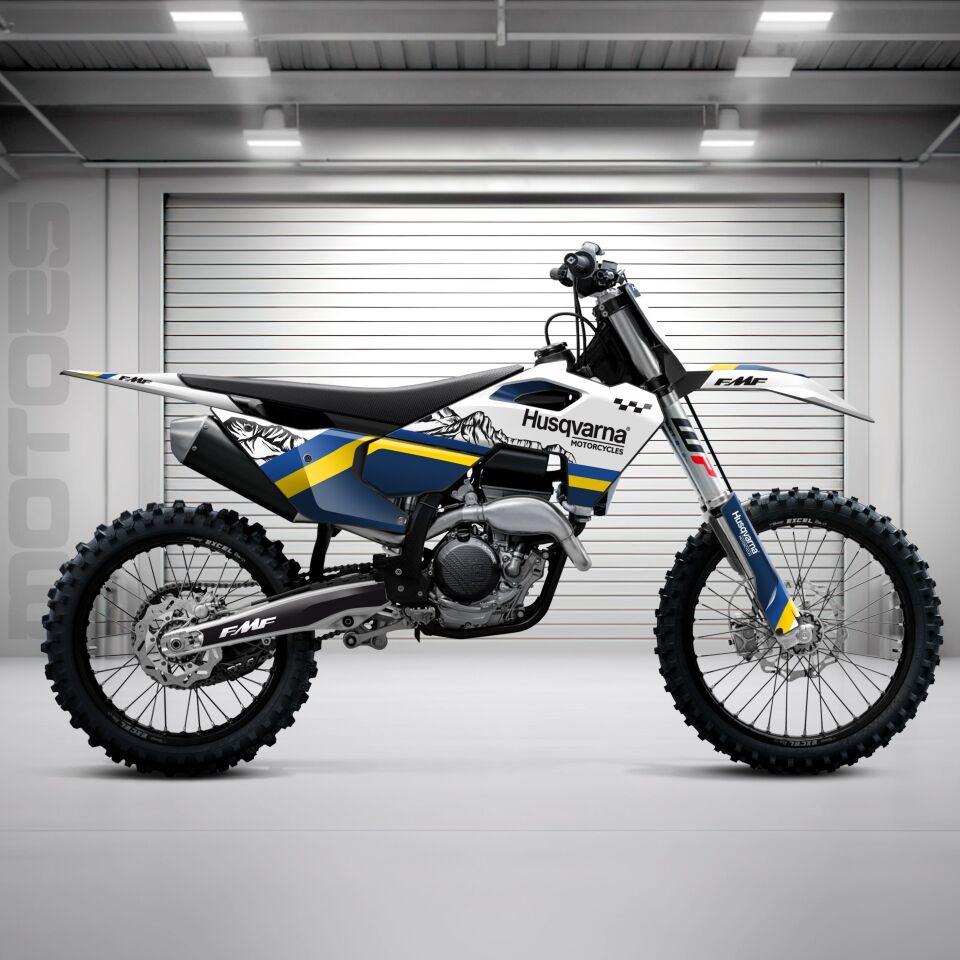 Husqvarna Modelleri için Grafik Kiti TC85 2025 - Standart Mat