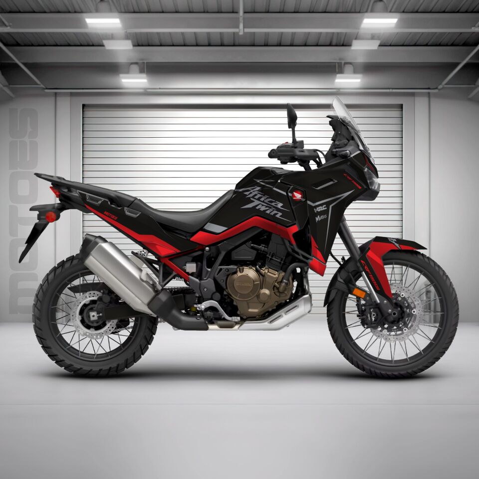 Honda Africa Twin için Grafik Kiti Africa Twin 2024-2025 - Standart Mat