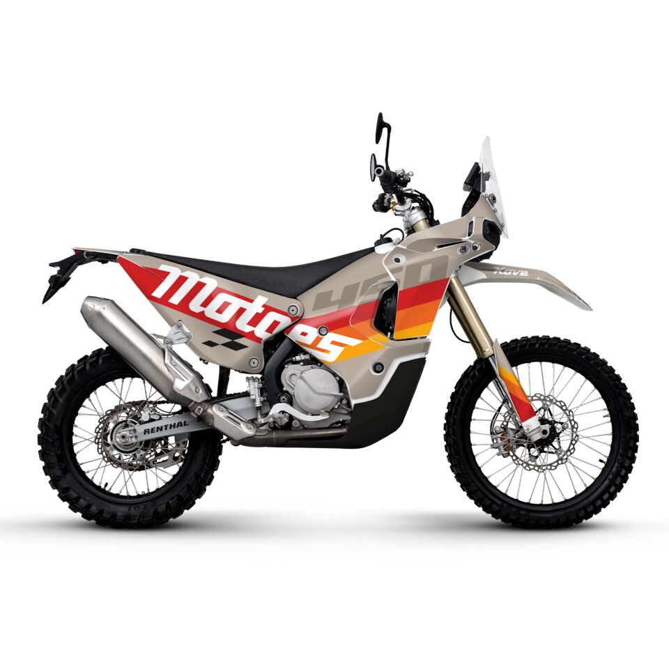 Kove 450 Rally Modeli için Grafik Kiti 450 Rally 2022-2024 - Standart Parlaklık