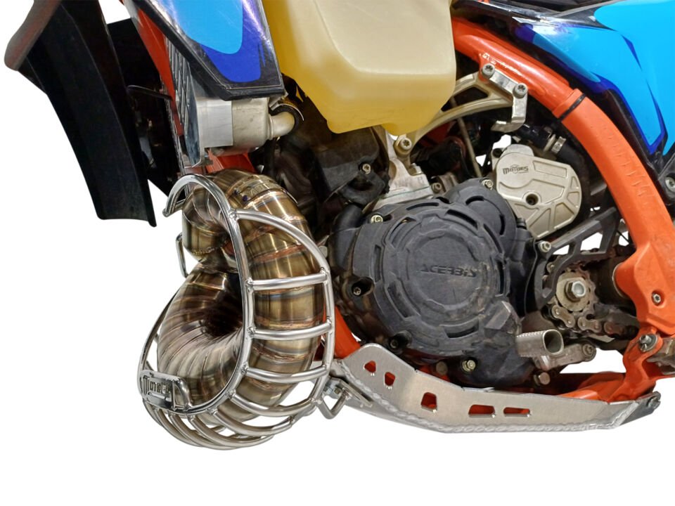 Motoes Tork Borusu KTM-HSQ-GG 2023-26 TBI için Tel Salyangoz Koruma Karter Koruma + Tel koruma + Link Koruma
