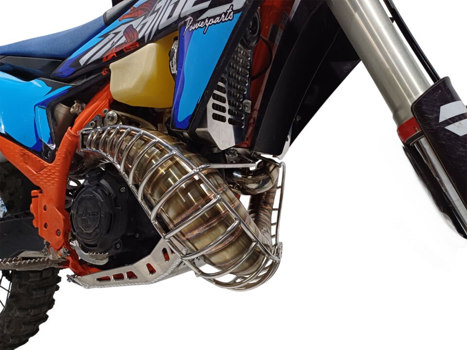 Motoes Tork Borusu KTM-HSQ-GG 2023-26 TBI için Tel Salyangoz Koruma Karter Koruma + Tel koruma + Link Koruma