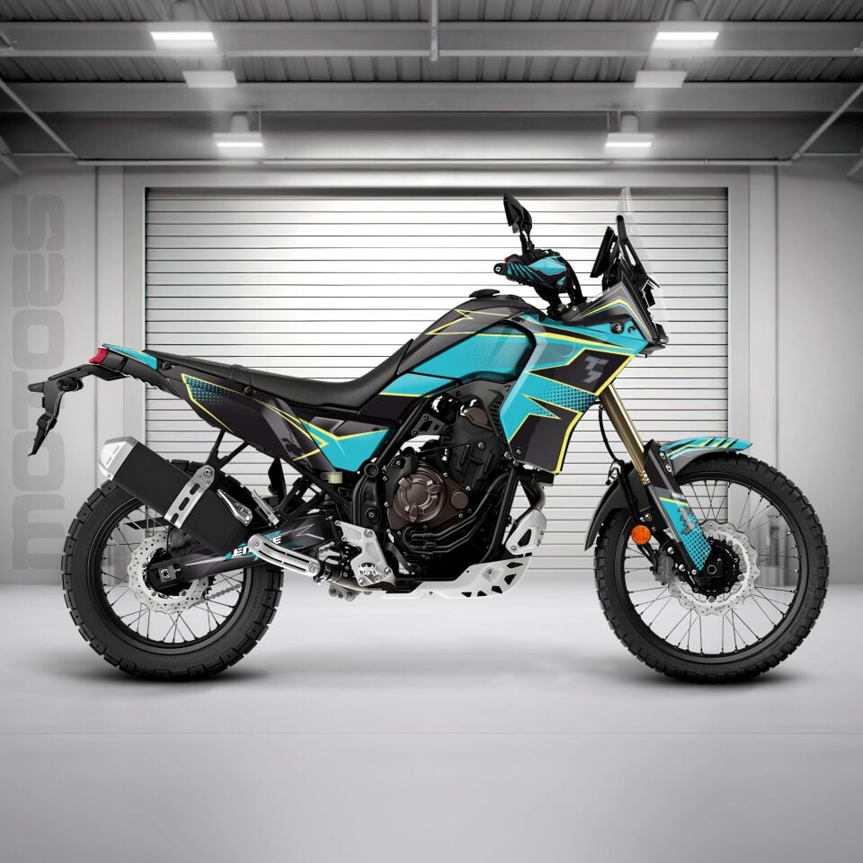 YAMAHA TENERE 700 İÇİN GRAFİK SETİ Tenere 700 Rally - 2020 - Standart Matte