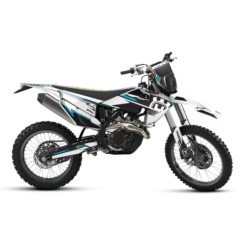Husqvarna Modelleri için Grafik Kiti TC-FC 2019-2022 - Standart Parlaklık - Seçenek 3