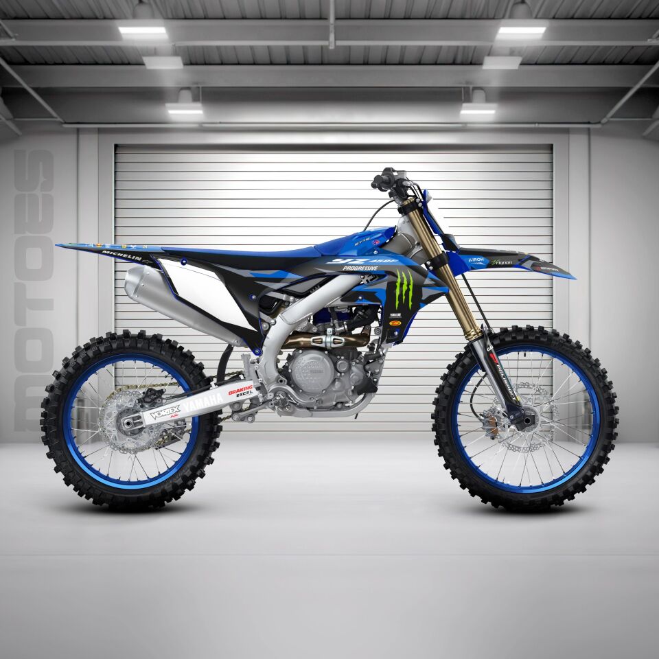 Yamaha YZ Modelleri İçin Grafik Kiti YZF 250 2006-2009 - Standart Matte - Full Coverage