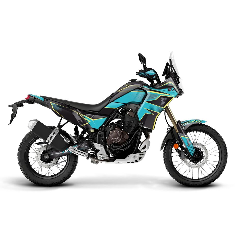 YAMAHA TENERE 700 İÇİN GRAFİK SETİ Tenere 700 Rally - 2019 - Standart Matte