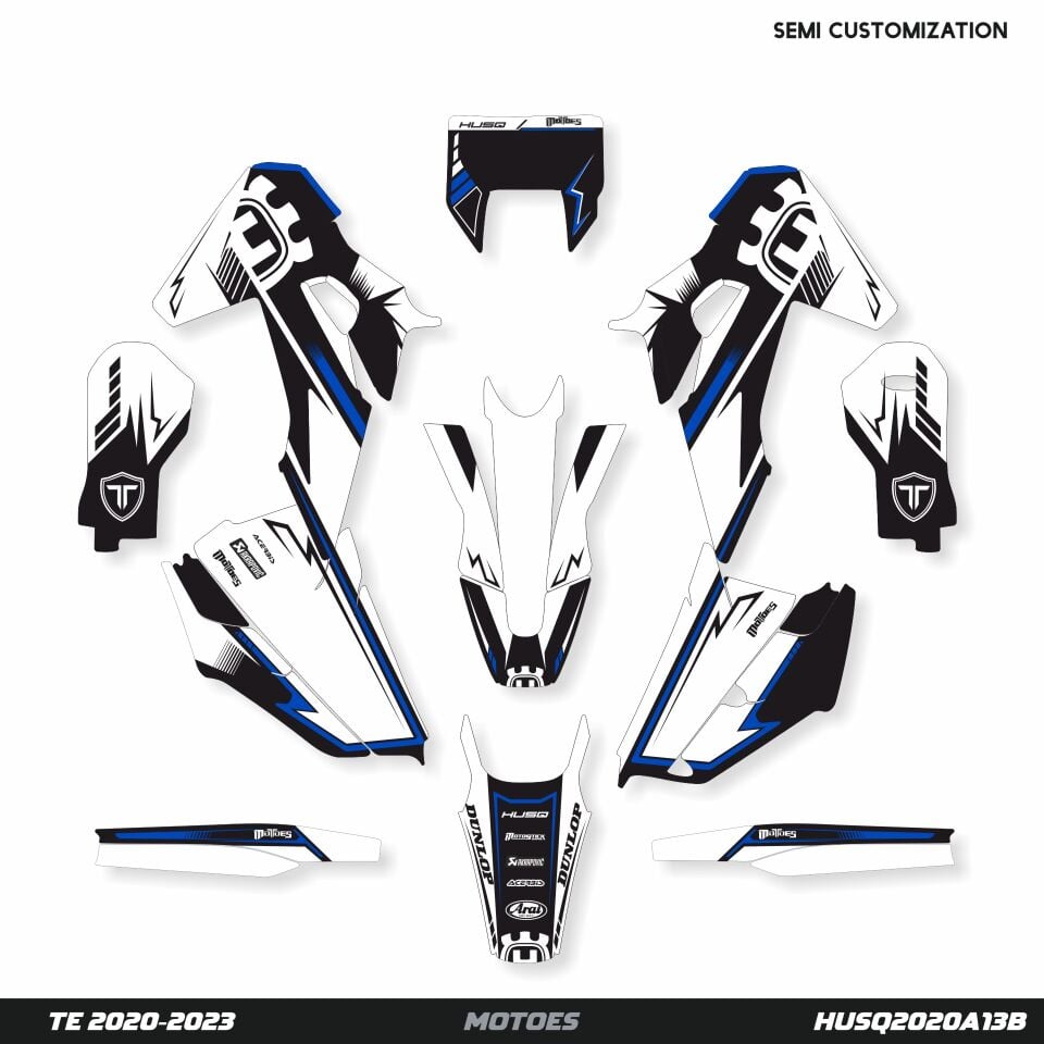 Husqvarna Modelleri için Grafik Kiti 901 Norden - Standart Parlaklık - Seçenek 2