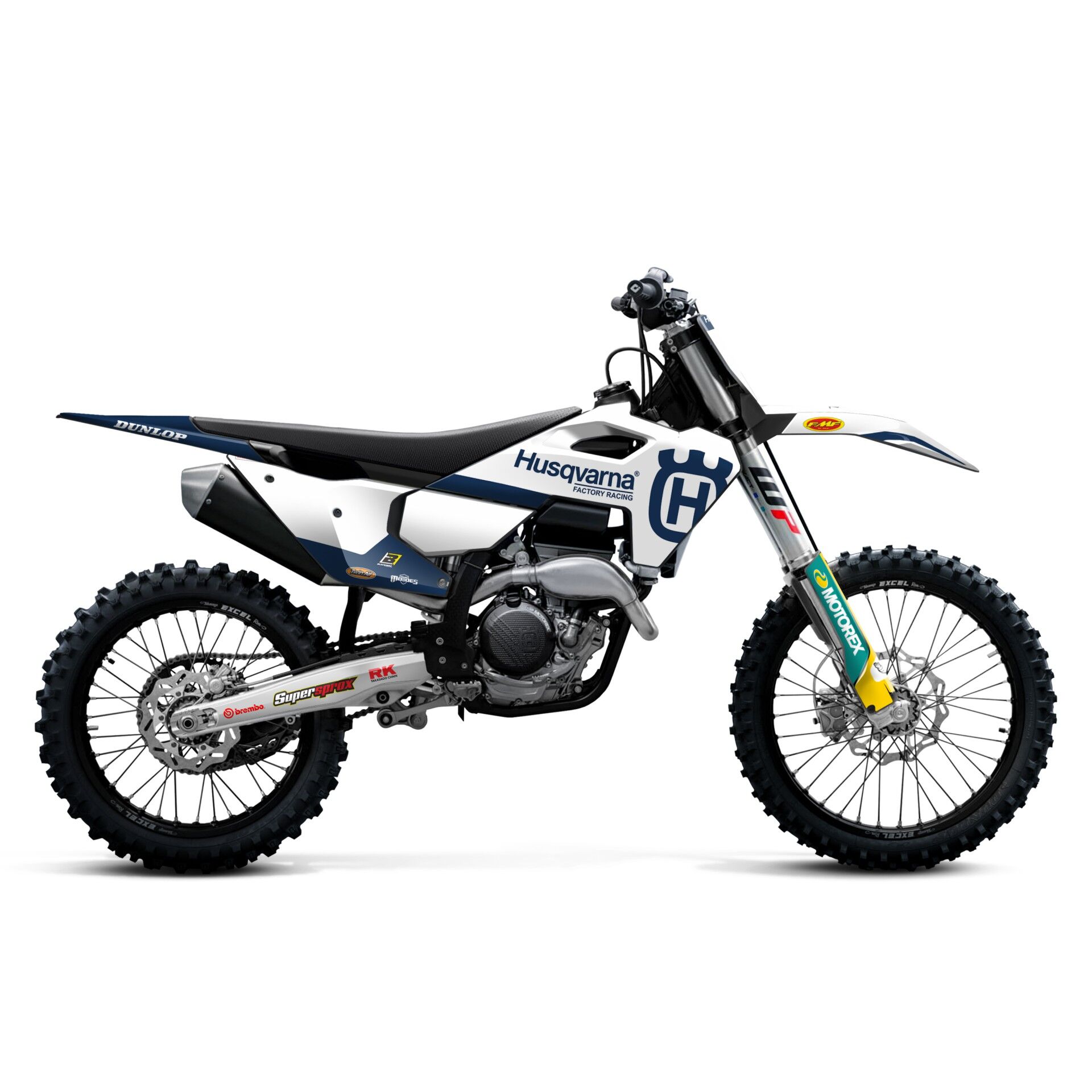 Husqvarna Modelleri için Grafik Kiti 901 Norden - Standart Parlaklık